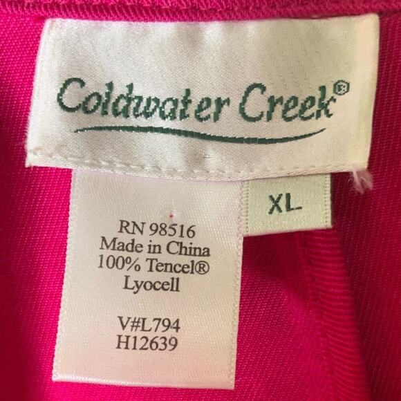 Coldwater Creek Button Up Blazer Womens XL Long Sleeve Notched Lapel Button Up - Picture 6 of 8